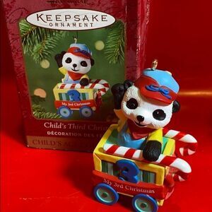 Hallmark Hallmark 3rd Christmas ornament 2000